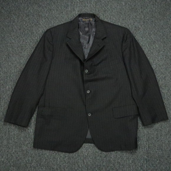 Brooks Brothers Other - VINTAGE Brooks Brothers Blazer Mens 43S Gray Golden Fleece Pinstripe Jacket USA